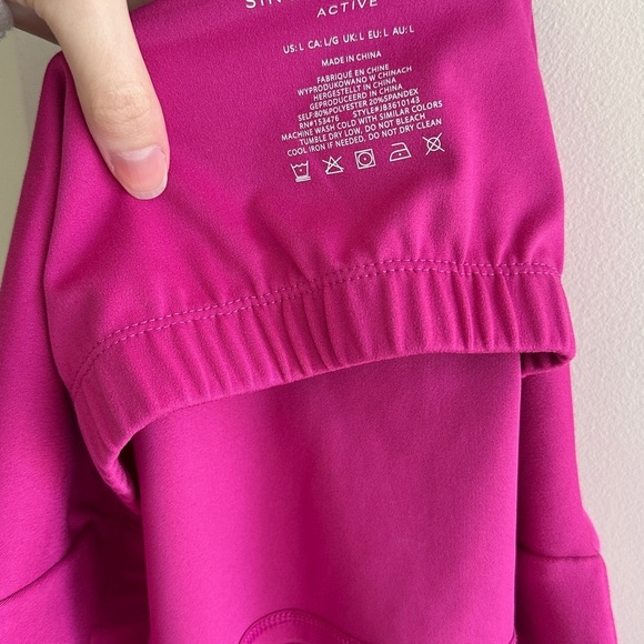 Sincerely Jules Active Sports Bra, Two Tone Magenta, Size Large - Picture 12 of 14